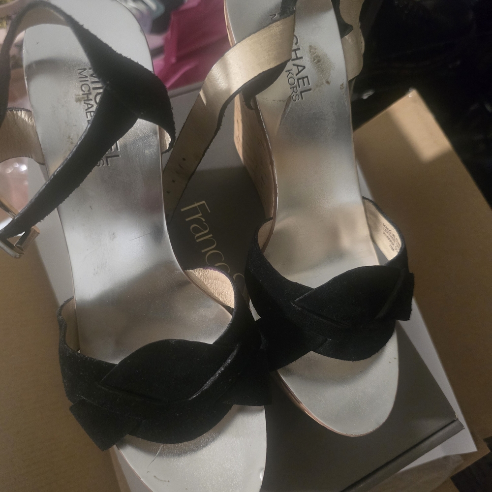 Michael Kors Black Women's Sandals